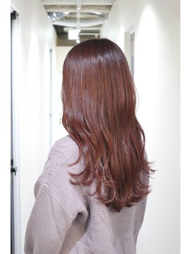 ピンクアッシュカラー