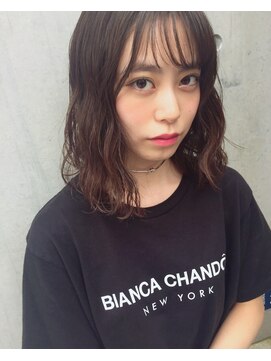 フッズ(HOODS) ミディアム　外はねウェーブ