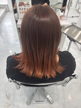 ニューヨークニューヨーク 松井山手店(NYNY) オレンジグラデーションカラー