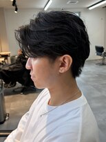 シーフ 千葉(Cyf) 毛流れセンターパートニュアンスパーマフェザーパーマ千葉駅保立