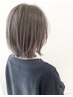 うる艶オーガニックカラー根元染め＋前髪カット ￥4800