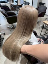 スイヘアデザイン 久留米(suii.. hair design)&nbsp;ミルクティーベージュ/ブリーチ/RYOTA