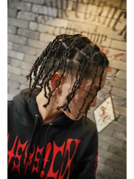 フォーコーナーズカットショップスリーセント 栄(FourCornersCutShop 3/cent) タイトロープブレイズ