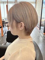 アグ ヘアー フォーキー 焼津店(Agu hair Forky) 【ブリーチで叶える◎ベージュグレージュショート】