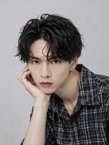 スタイルメンズ 藤沢(STYLE MEN)&nbsp;STYLE MENメンズカットセンターパートツイストスパイラルパーマ