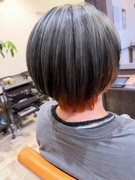 ゴデーレ(GODERE) インナーカラーくびれヘア顔周りカット韓国風ヘア小顔カット