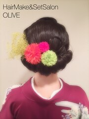 Olive＊フィンガーウェーブ