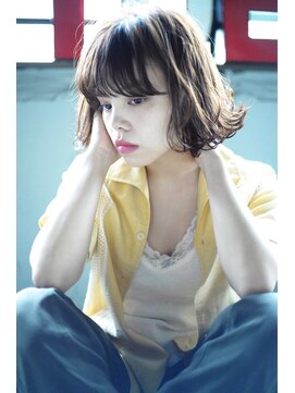 クロム バイ リエット(Chlom by Lietto) Chlom ☆カジュアル外ハネシアーベージュ　TEL 0364574337