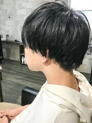 【ONLIed】黒髪シンプルマッシュ
