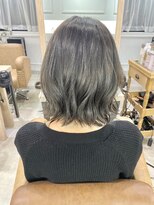 ヘッツ 仙台駅前店(HETTU)&nbsp;オリーブブルージュ_毛先パーマことりベージュ