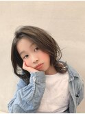 【hair salon W】小学生レイヤーボブ