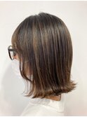 【HEADS本八幡】ボブ_ハイライト_外ハネ