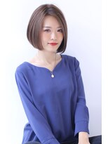 オーロ 宝塚店(ORO)&nbsp;20代30代40代50代デジタルパーマくすみブルーミニウルフ