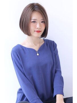 オーロ 宝塚店(ORO) 20代30代40代50代デジタルパーマくすみブルーミニウルフ