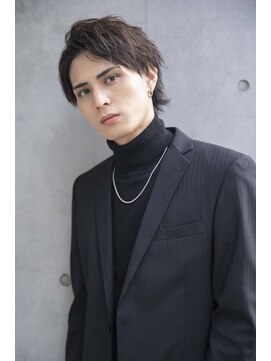 アイヴィー(IVY) 小久保style☆波巻きハイライト束感ツーブロックマッシュ