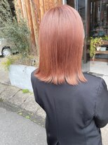 へアサロンアンドカフェガーデン(hair salon&cafe GARDEN)&nbsp;ピンクベージュ/ブリーチカラー/ケアブリーチ