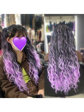 エクステンションマーク(Extension MARK) フルブロックウェーブエクステ