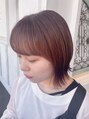 ユイバイラドンナ(Huit by LADONNA)&nbsp;人気のぱつっとボブ♪[各務原/髪質改善/学割U24/ケアブリーチ]