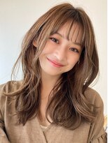 ネオリーブ クーロ(Neolive curro)&nbsp;小顔魅せくびれシャギーレイヤーカットセミロング