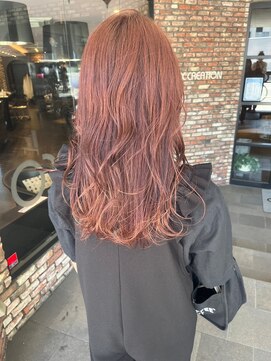 OX CREATION 椥辻 オックスクリエーション ピンクブラウン