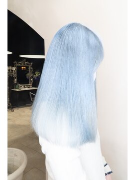 オブヘアーギンザ(Of HAIR GINZA) 透明感ペールブルー