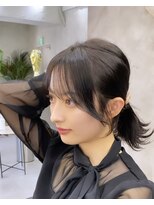 ロンドアヴァントゥス 池袋(Lond aventus)&nbsp;韓国レイヤー/韓国風/ボブ/髪質改善/黒髪/ブリーチなし〔池袋〕