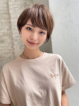 アンバー 池袋(amber) ハンサムショート/デザインカラー/髪質改善[池袋駅]