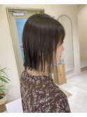 【RYOSUKE】切りっぱなしボブ_ぱつっとボブ_外はねボブ