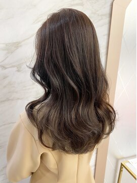 ロンド フィーユ(Lond fille) Chika ワンホンヘア×モカグレージュ