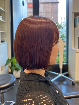 エムプラス 二子玉川(Mplus) ◎ボブ×暖色カラー◎ Mplus鹿嶋