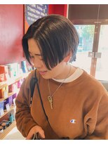 オアズヘアービィグラッド(ORe'S HAIR BE GLaD)&nbsp;前下がりショート