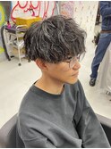 ダークアッシュ/韓国マッシュ/ニュアンスパーマ/錦糸町