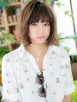 カバーヘア ブリス 志木南口駅前店(COVER HAIR bliss)&nbsp;大人かわいいバレイヤージュ小顔外ハネボブc6志木20代30代40代