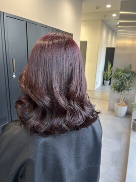 ゴウトゥデイシェアサロン 町田店(GO TODAY SHAiRE SALON) ブリーチなし赤【町田】