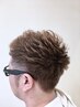 【メンズ限定】カット＋ケアカラー＋スキャルプシャンプー　￥12,650→￥11,000