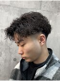 【Insta@hi_de0205】短髪パーマスタイル[相模大野]/町田/眉毛
