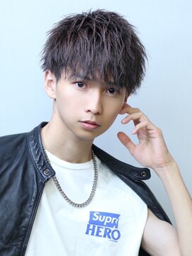 リップス 表参道店(LIPPS) 『シャープパーマ』クルッとしないルーズパーママッシュ