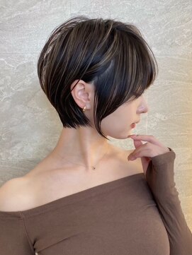 ロンドソレイユ 池袋(Lond soleil) バング顔周りレイヤーショート/池袋