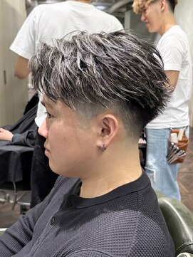 スキルセカンドハウス 天神(SKILL SECOND HOUSE) フェザーショート ハイライト フェード