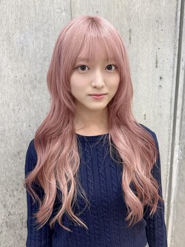 サンク 原宿 表参道(cinq) 韓国ヘア顔周りレイヤーカットくびれロングレイヤー30代40代50代