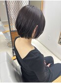 ボブ/レイヤー/暗髪/近鉄奈良/奈良/学割/ショートボブ/髪質改善