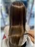 傷んだ髪を、うるっとつや髪へ(美髪矯正パーソナル６ヶ月コース)