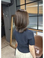 ロフティー 清澄白河(LOFTY)&nbsp;赤み消し上品艶カラー/透明感／髪質改善/ふんわり柔らかい