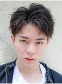 爽やかツーブロック【リバースアップバング】