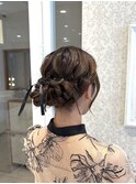 【お呼ばれ】ツインお団子