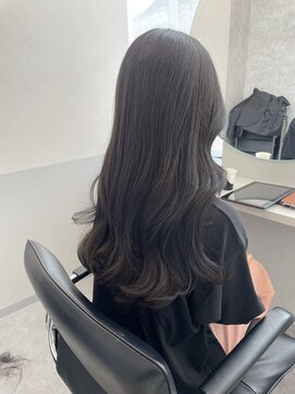 トッカ 天王寺ANNEX(tocca) 艶巻き×グレージュカラー