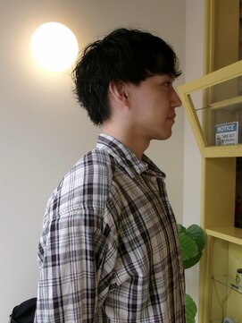 ヒントステーション(HINTSTATION) 〈浅草 半個室〉 メンズマッシュ/ニュアンスパーマ