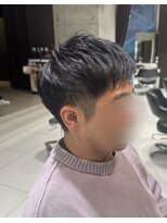 アヴァンスクロス あべのルシアス店(AVANCE. CROSS)&nbsp;MEN’S HAIR/サーフカール/刈り上げセンターパート/天王寺