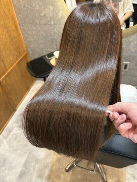 髪質改善カラー☆トリートメント