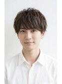 軽め束感 動き出るメンズショート